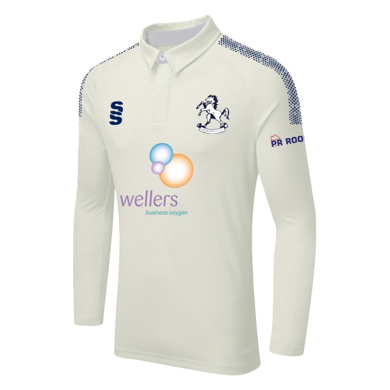 HORSPATH CC DUAL LONG SLEEVE CRICKET SHIRT (WOMENS)-Ivory